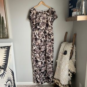 Adrianna Papell Floral Gown